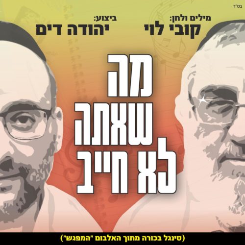 קובי לוי ויהודה דים באלבום משותף: "המפגש" 1