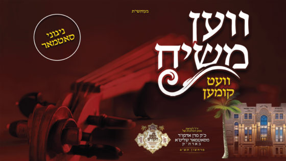 'מלכות' ויואלי דווידוביץ' עם שיר לכבוד ביקור האדמו"ר מסאטמר בישראל 2